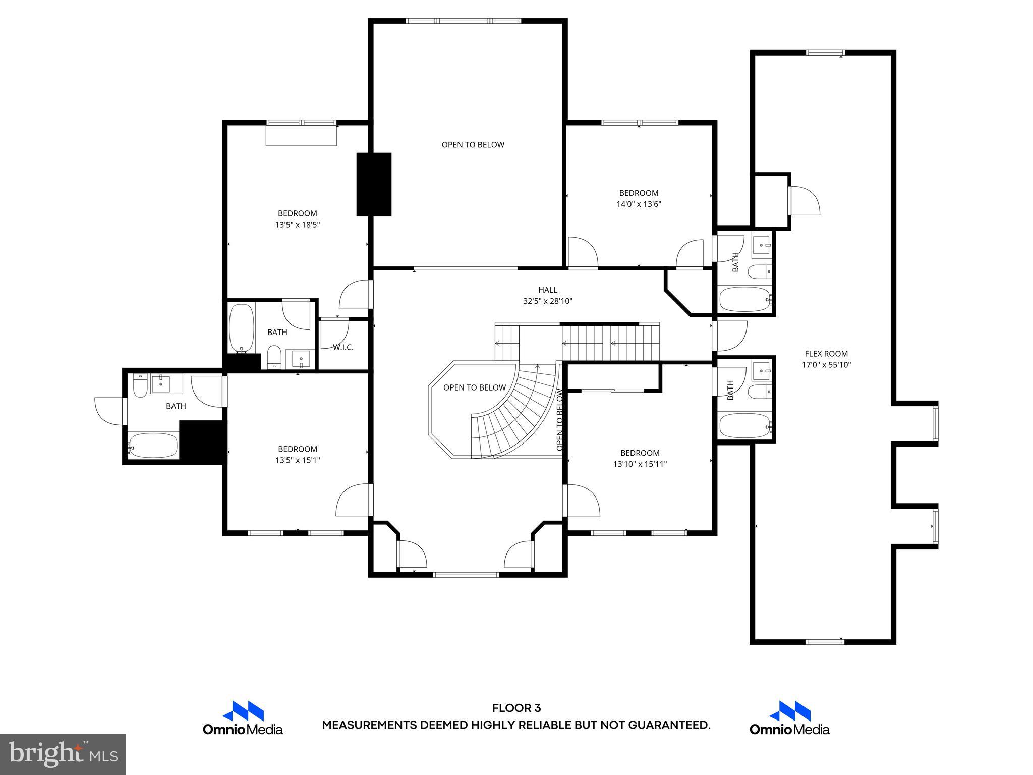 505 Pond View Lane Hunt Valley, MD 21030 - Photo 101 of 104 Second Level Floor Plan