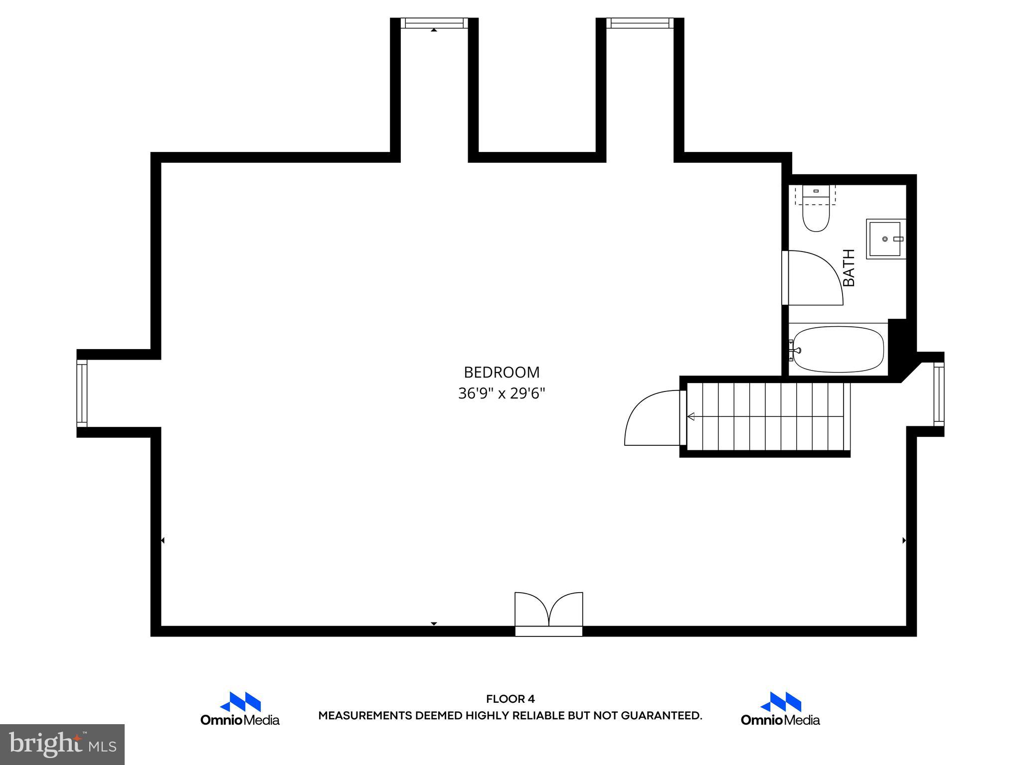505 Pond View Lane Hunt Valley, MD 21030 - Photo 77 of 79 Third Level Floor Plan