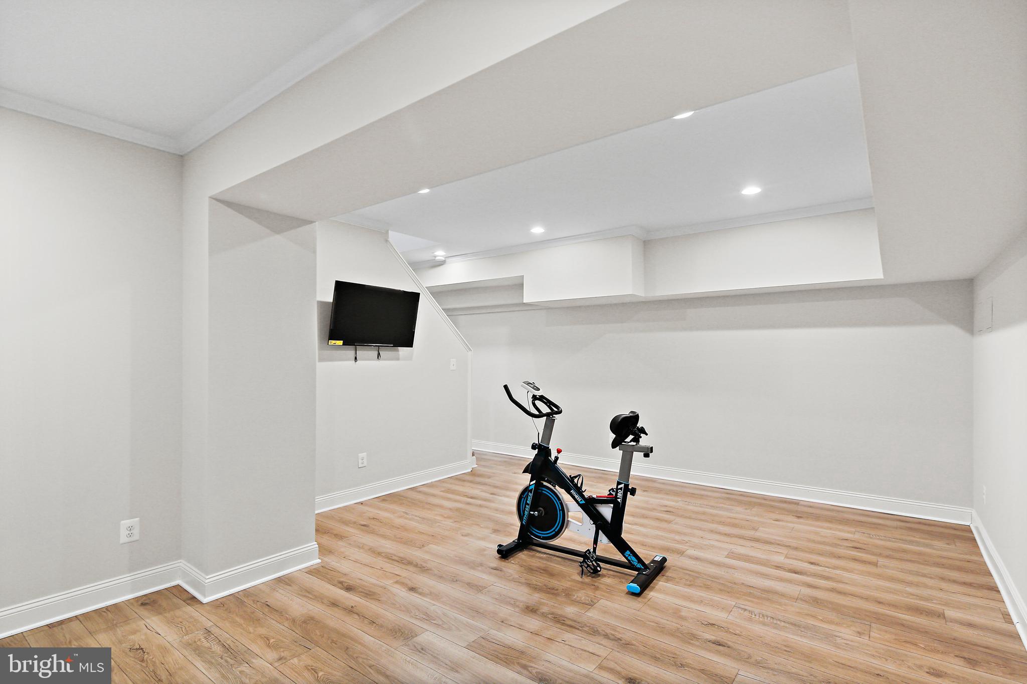 505 Pond View Lane Hunt Valley, MD 21030 - Photo 59 of 79 Lower level gym space