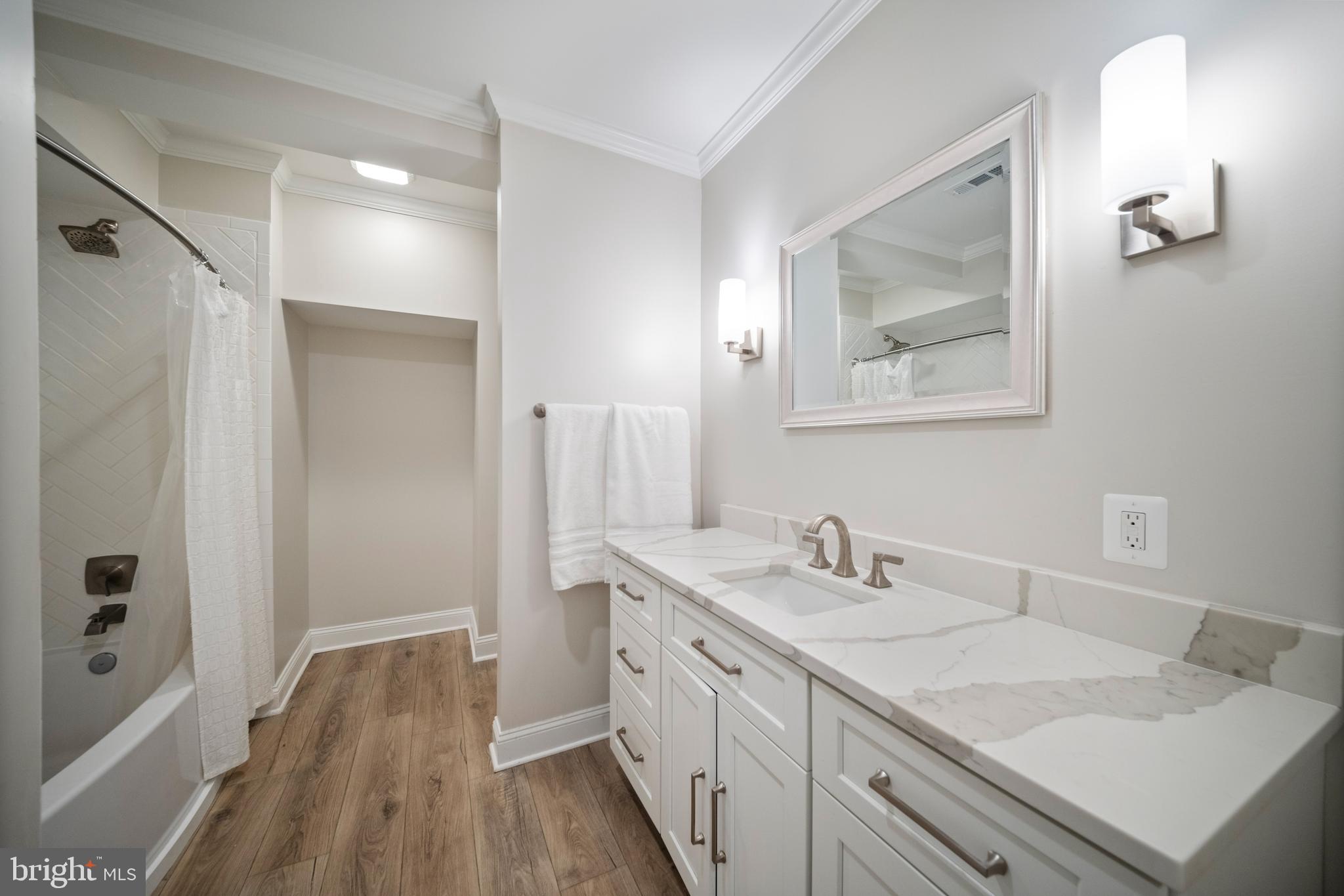 505 Pond View Lane Hunt Valley, MD 21030 - Photo 62 of 79 Lower level full bath with tub/shower