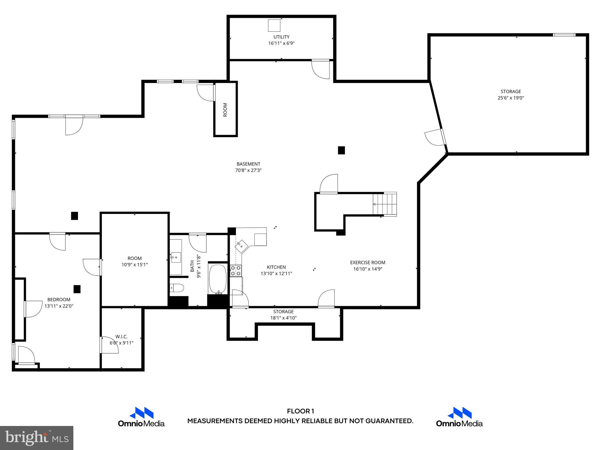 505 Pond View Lane Hunt Valley, MD 21030 - Photo 78 of 79 Lower Level Floor Plan