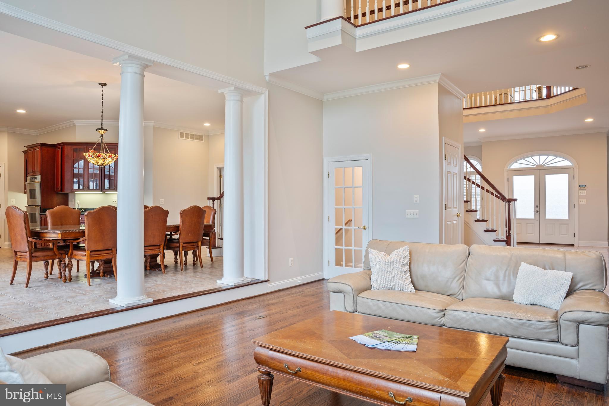 505 Pond View Lane Hunt Valley, MD 21030 - Photo 63 of 104 a living room with furniture and wooden floor