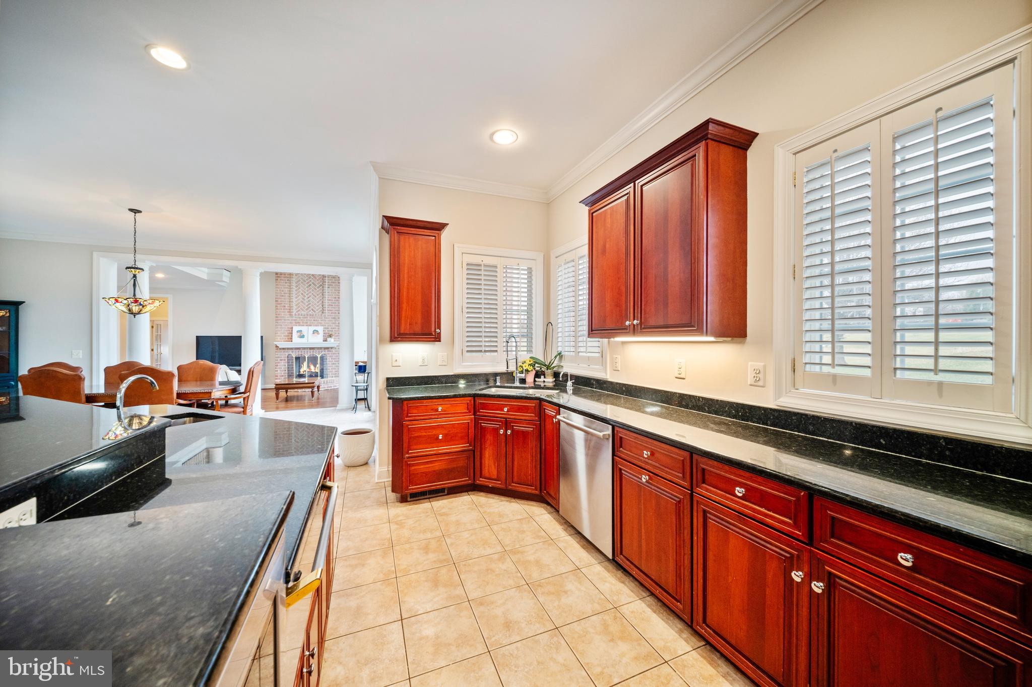 505 Pond View Lane Hunt Valley, MD 21030 - Photo 71 of 104 a large kitchen with stainless steel appliances granite countertop a sink and cabinets