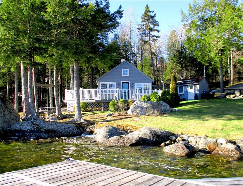 409 West Shore Road Otis, ME 04605 - Photo 5 of 35 Front Exterior view from the...