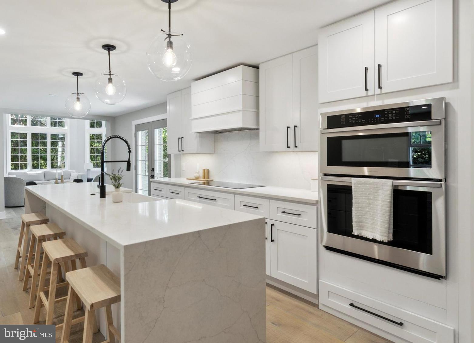 1110 West Valley Road Wayne, PA 19087 - Photo 18 of 91 Gourmet Kitchen with Waterfall Edge Island