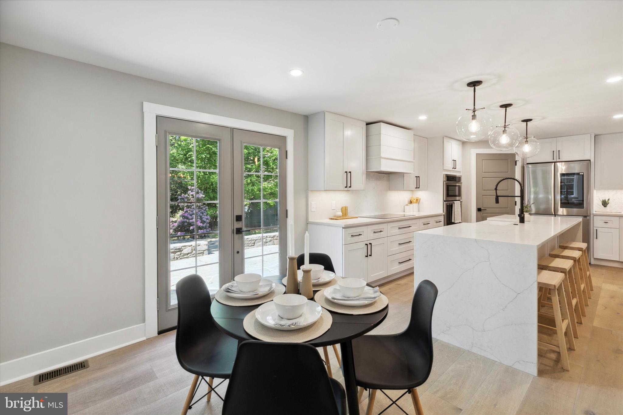 1110 West Valley Road Wayne, PA 19087 - Photo 24 of 91 Breakfast Nook in between Kitchen and Living Room