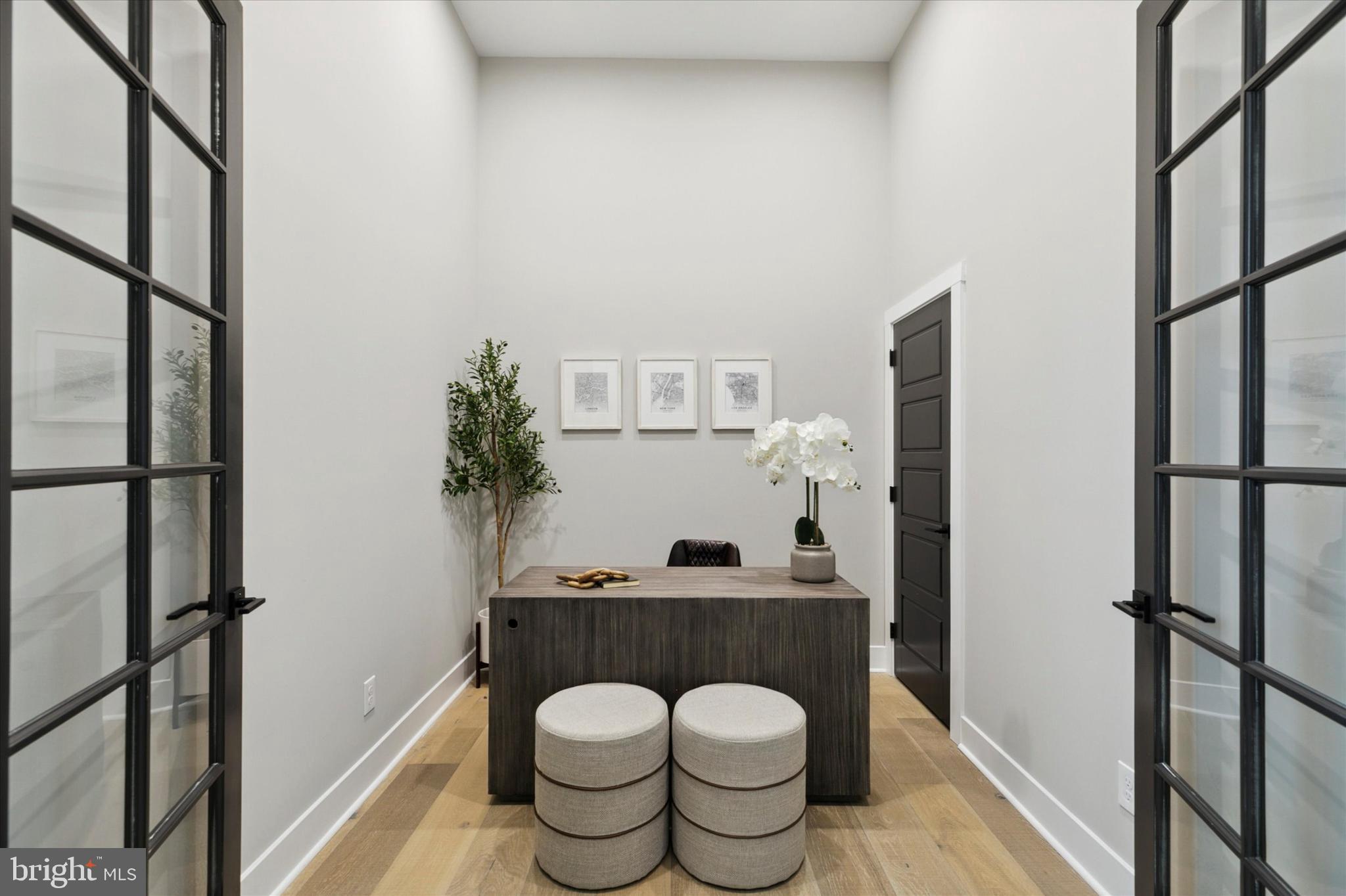 1110 West Valley Road Wayne, PA 19087 - Photo 6 of 91 Home Office with Tall French Doors