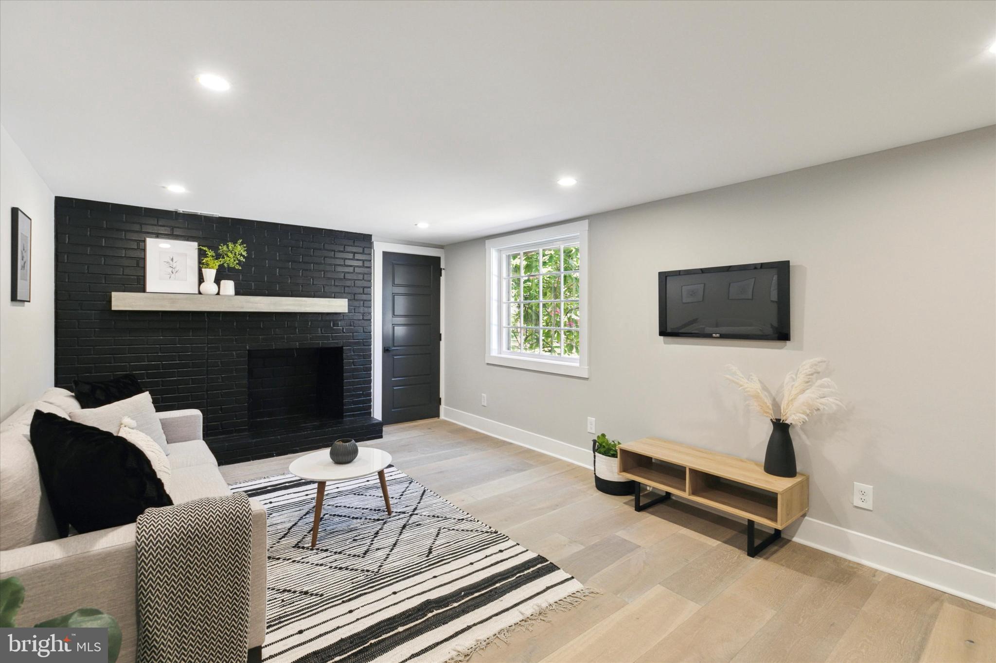 1110 West Valley Road Wayne, PA 19087 - Photo 64 of 91 Downstairs Living Room with Separate Entrance