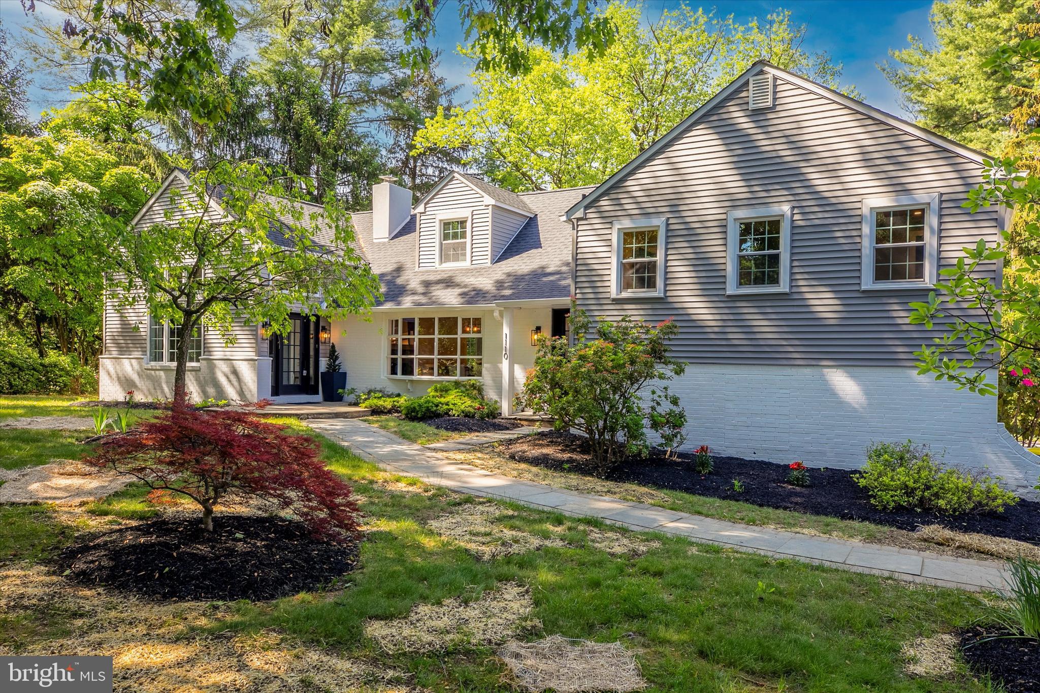 1110 West Valley Road Wayne, PA 19087 - Photo 83 of 91 Flagstone Walkway to Front Entrance