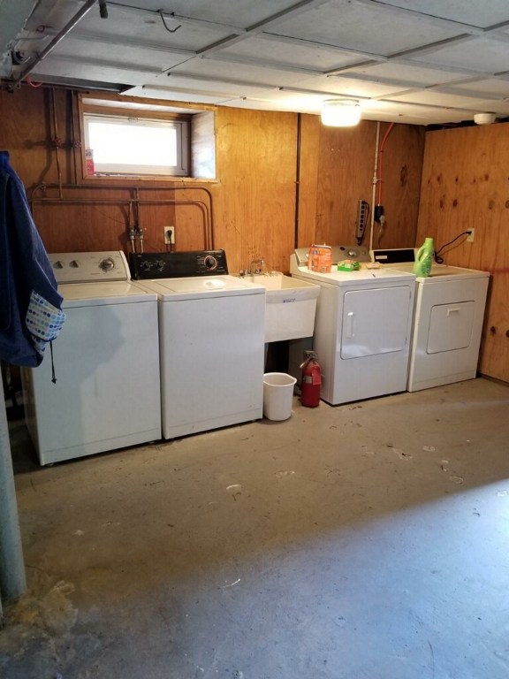 421 Welles Street Woonsocket, RI 02895 - Photo 20 of 26 Basement, Laundry area