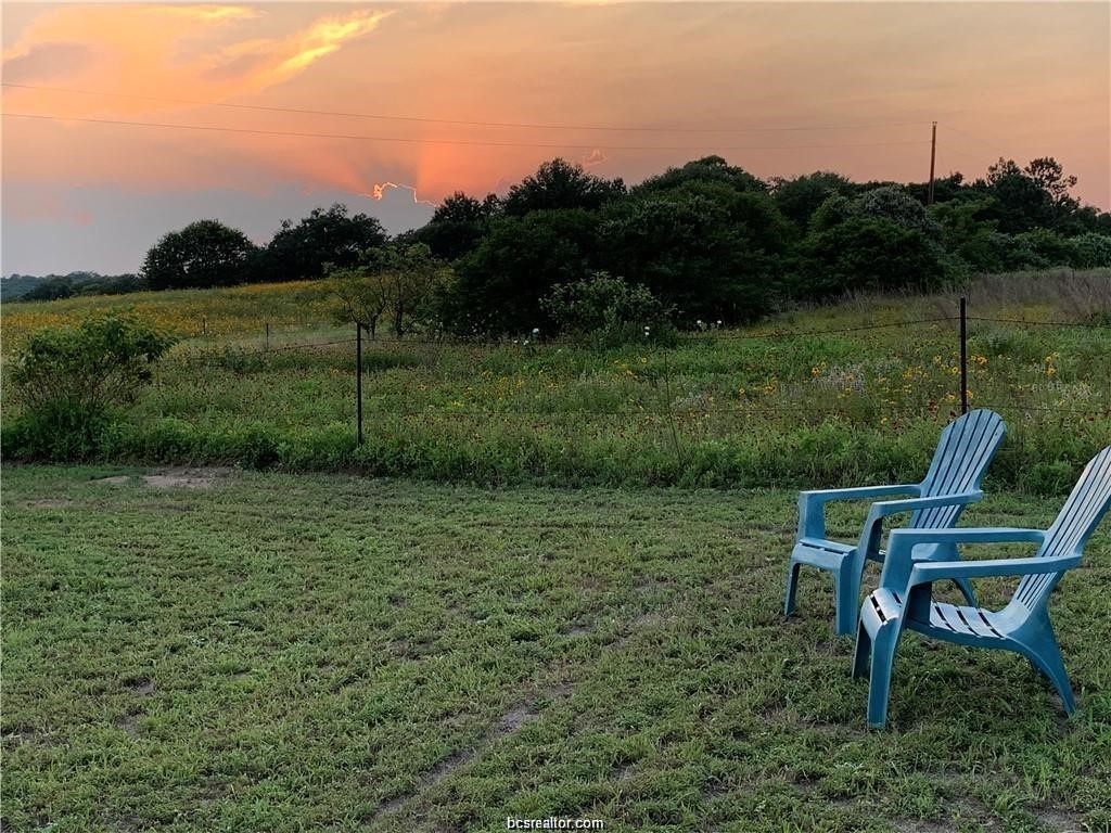 9776 Calhoun Road Bryan, TX 77808 - Photo 6 of 50 a view of a bench in the garden near a lake