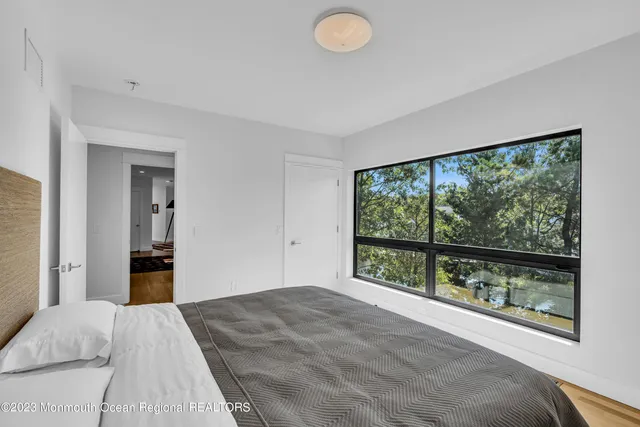 a view of a large window with an outdoor space