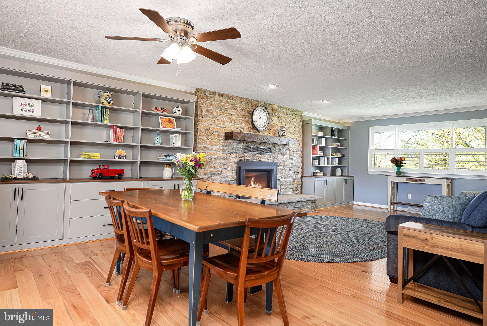3607 Lord Baltimore Way Monkton, MD 21111 - Photo 11 of 60 Dining room w/built in shelves & hardwood
