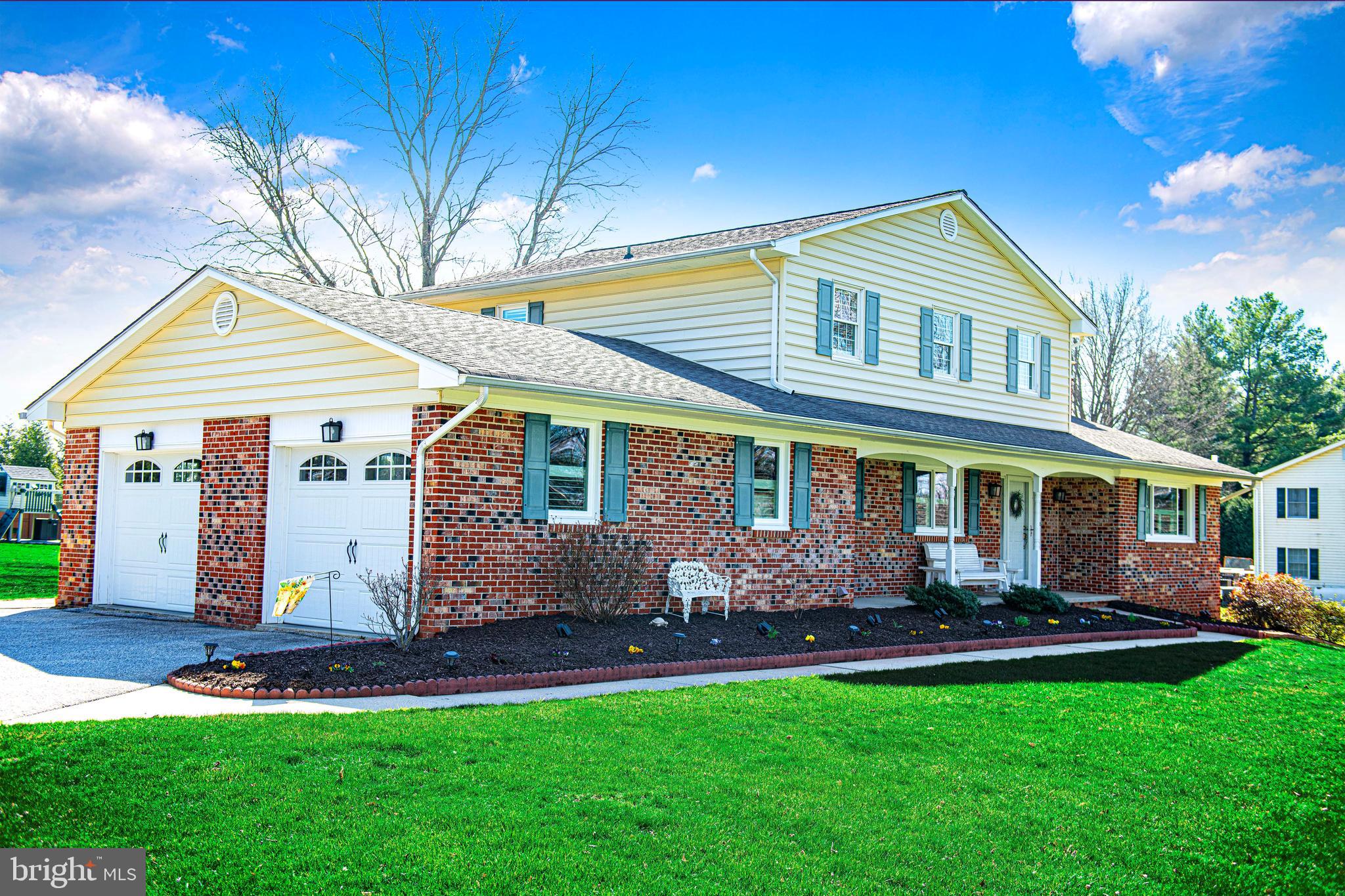 3607 Lord Baltimore Way Monkton, MD 21111 - Photo 3 of 60 Brick front with 2-car garage