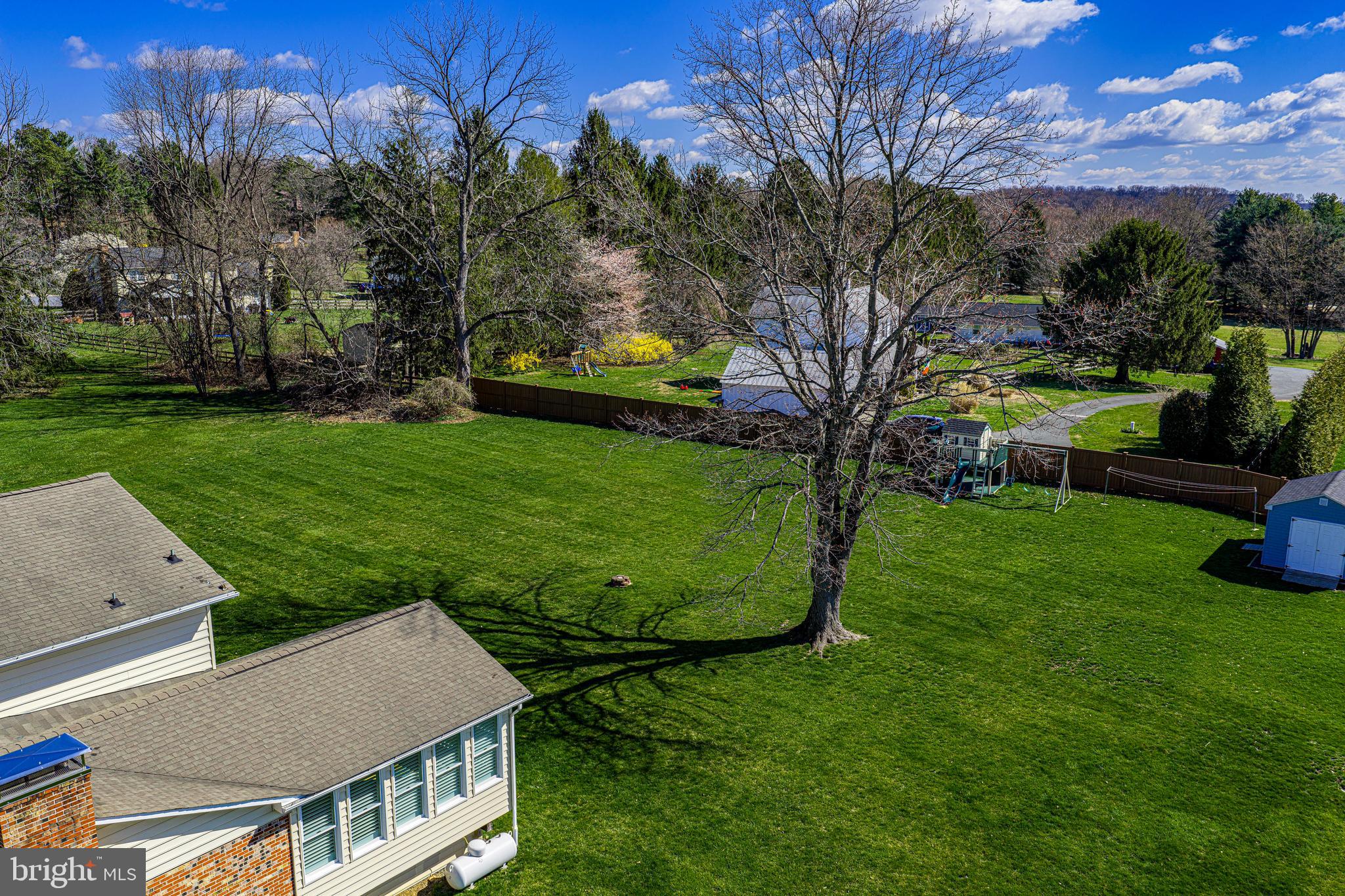 3607 Lord Baltimore Way Monkton, MD 21111 - Photo 52 of 60 Big backyard with natural surroundings
