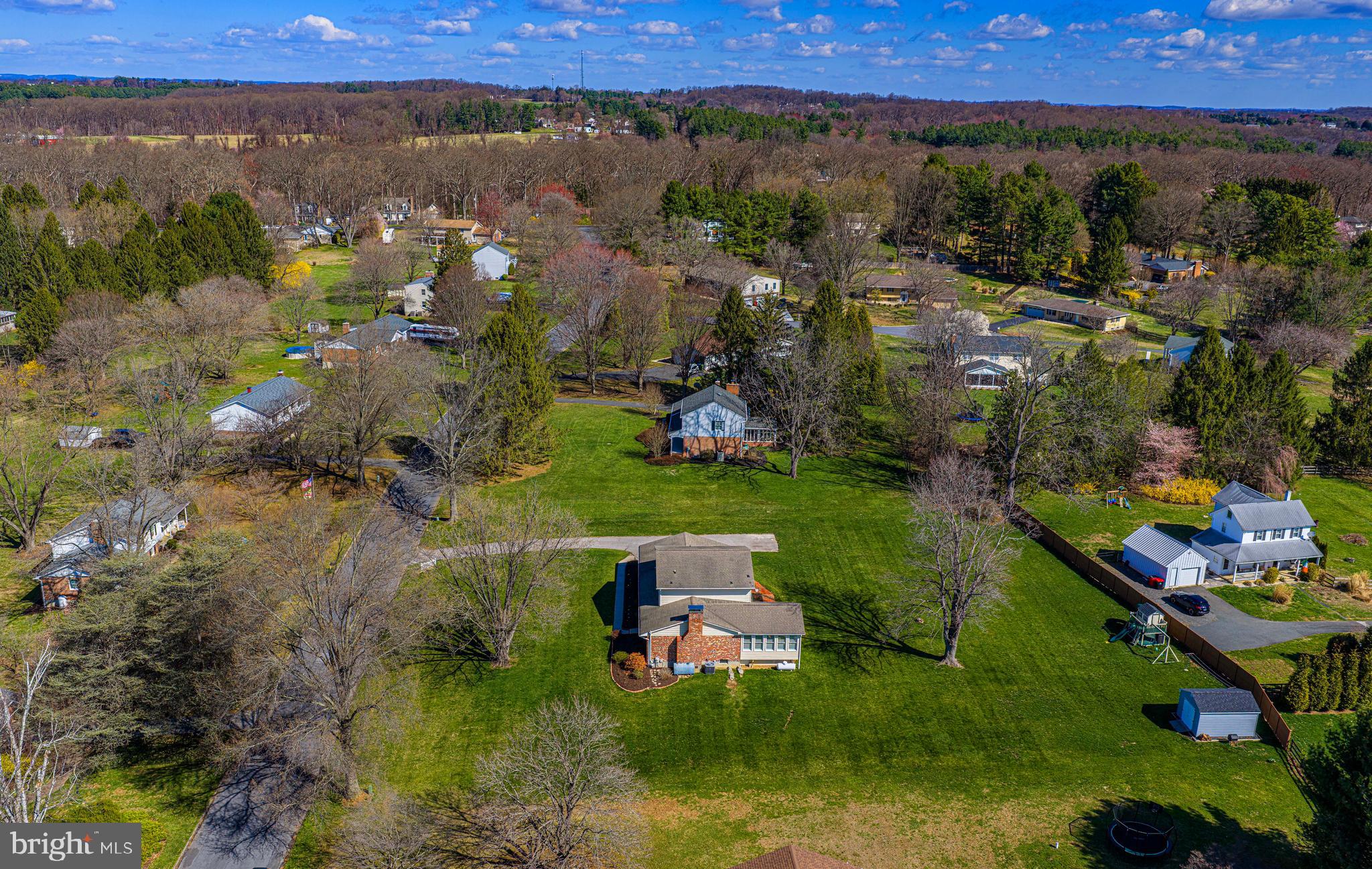 3607 Lord Baltimore Way Monkton, MD 21111 - Photo 55 of 60 Drone view of spacious front & back yards