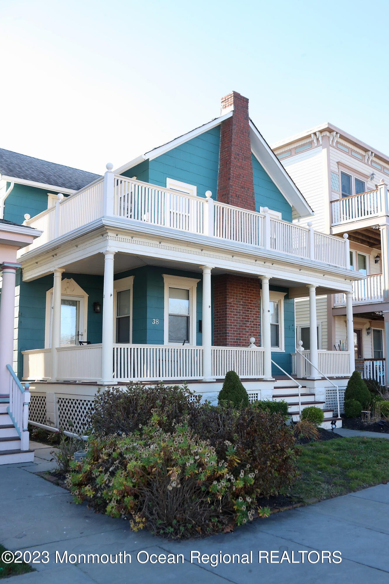 38 Ocean Pathway Ocean Grove, NJ 07756 - Photo 2 of 32 a front view of a house with garden