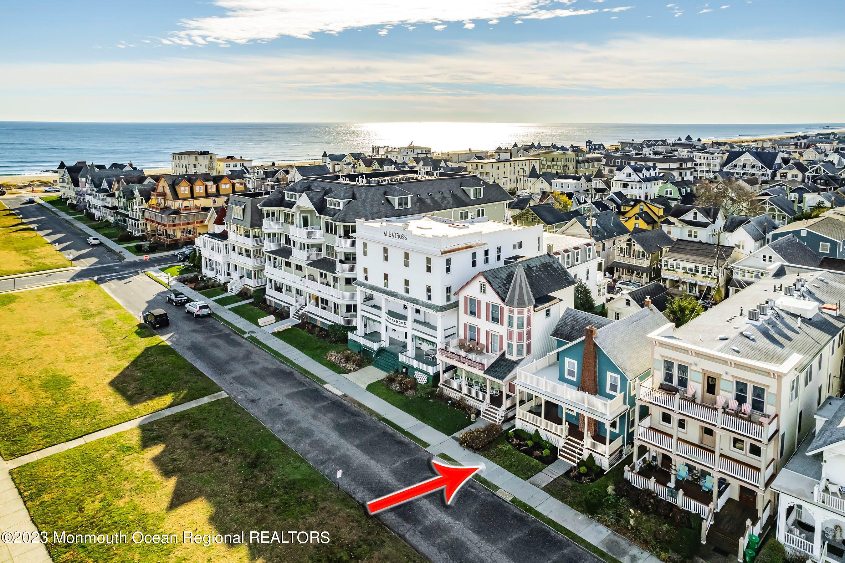 38 Ocean Pathway Ocean Grove, NJ 07756 - Photo 28 of 32 a view of a city with an ocean