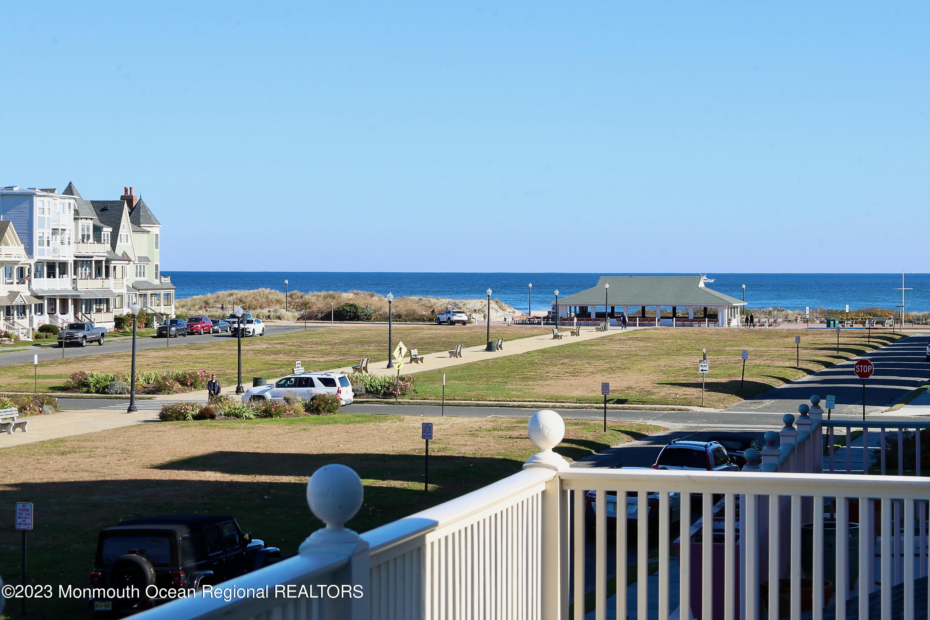 38 Ocean Pathway Ocean Grove, NJ 07756 - Photo 5 of 32 a view of a city from a terrace