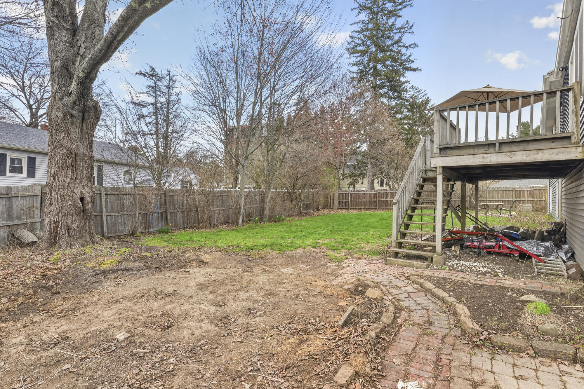 250 Bancroft Street Portland, ME 04102 - Photo 44 of 50 Large fenced-in back yard
