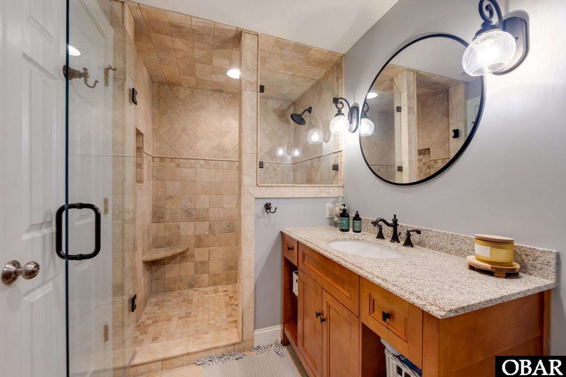 2017 Creek Road Kitty Hawk, NC 27949 - Photo 28 of 50 En-Suite Guest Bathroom 2