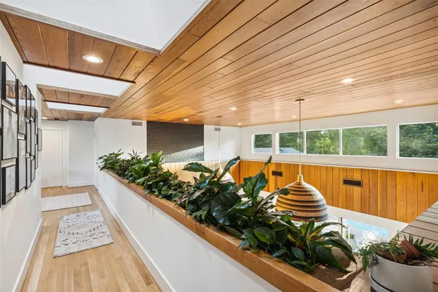 a table and chairs in a patio