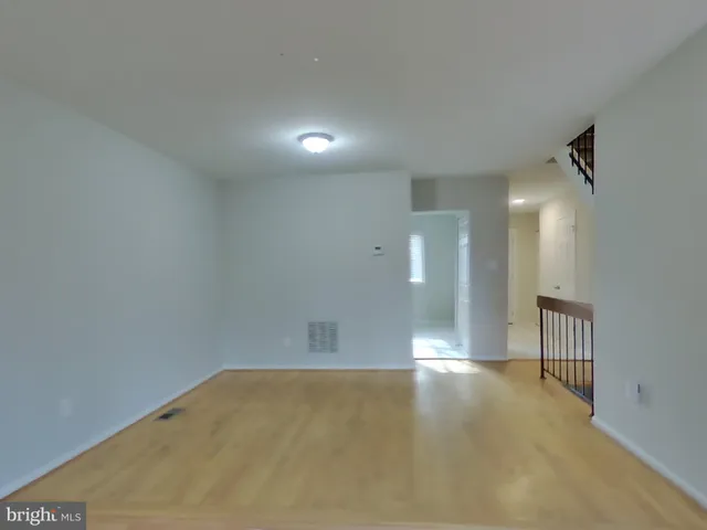 a view of empty room