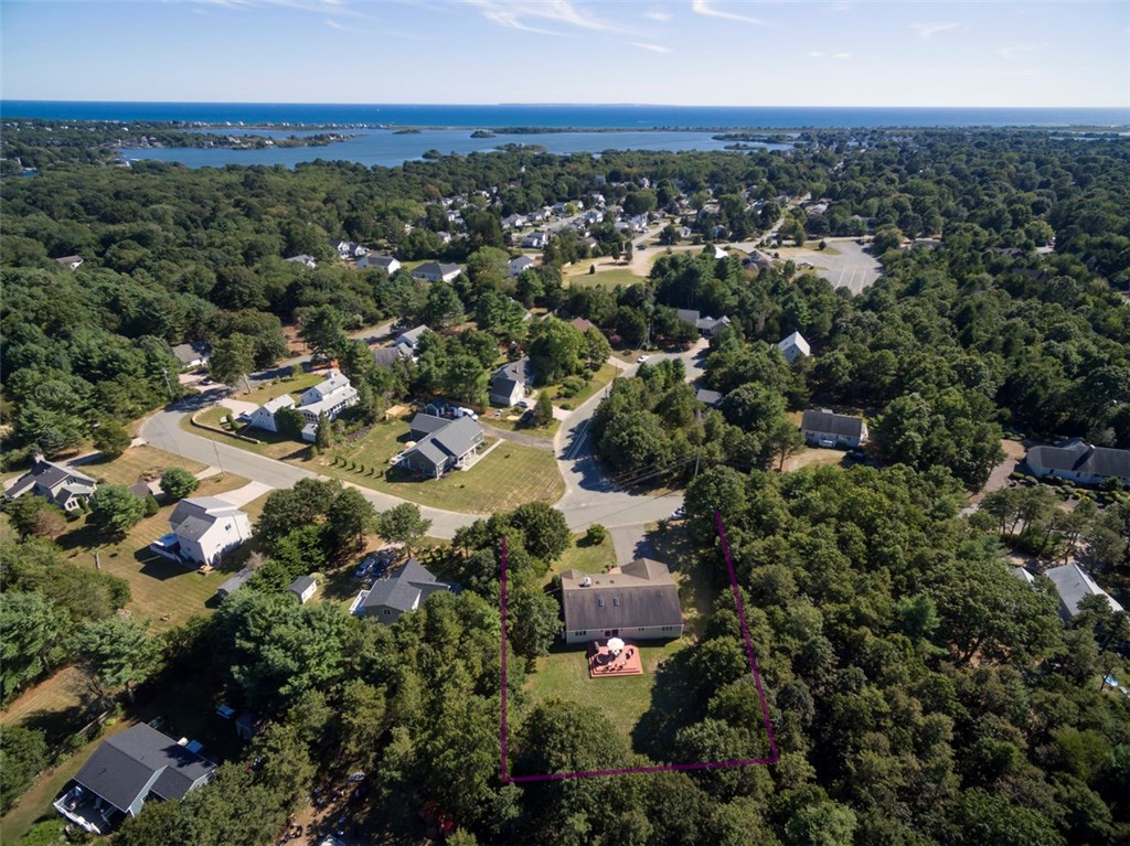 60 Walsh Road Charlestown, RI 02813 - Photo 4 of 27 Aerial view, see closeness to the beaches