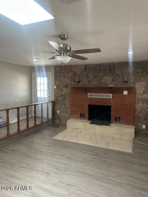 217 East 21st Street Douglas, AZ 85607 - Photo 9 of 23 a view of an empty room with a fireplace and a window