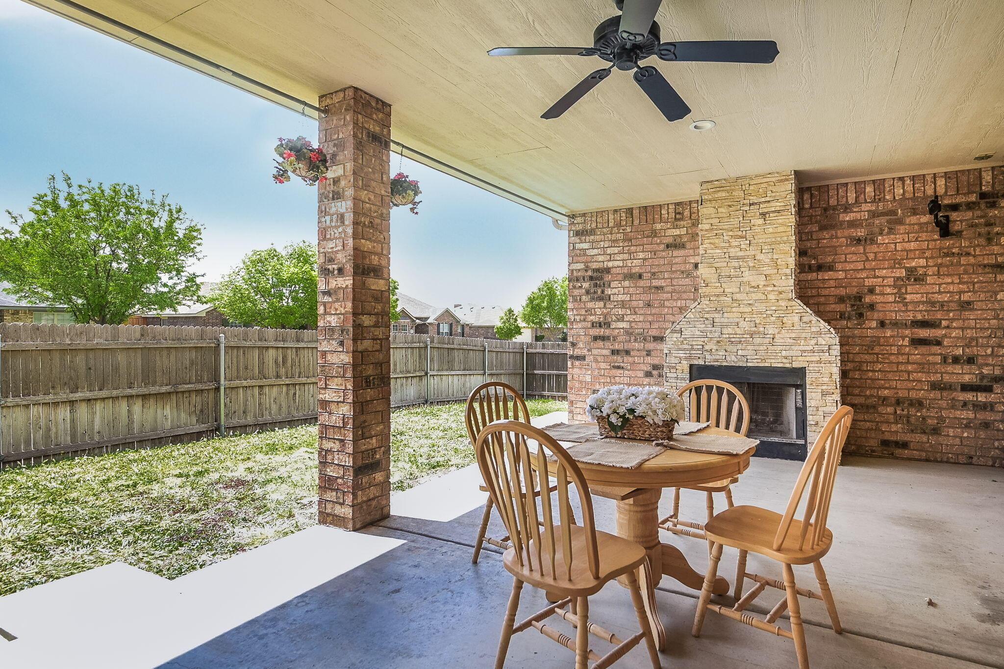 6508 Caddell Street Amarillo, TX 79119 - Photo 18 of 20 Back Porch