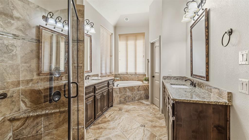 509 Alice Lane Fate, TX 75189 - Photo 14 of 36 Separate vanities and jetted tub