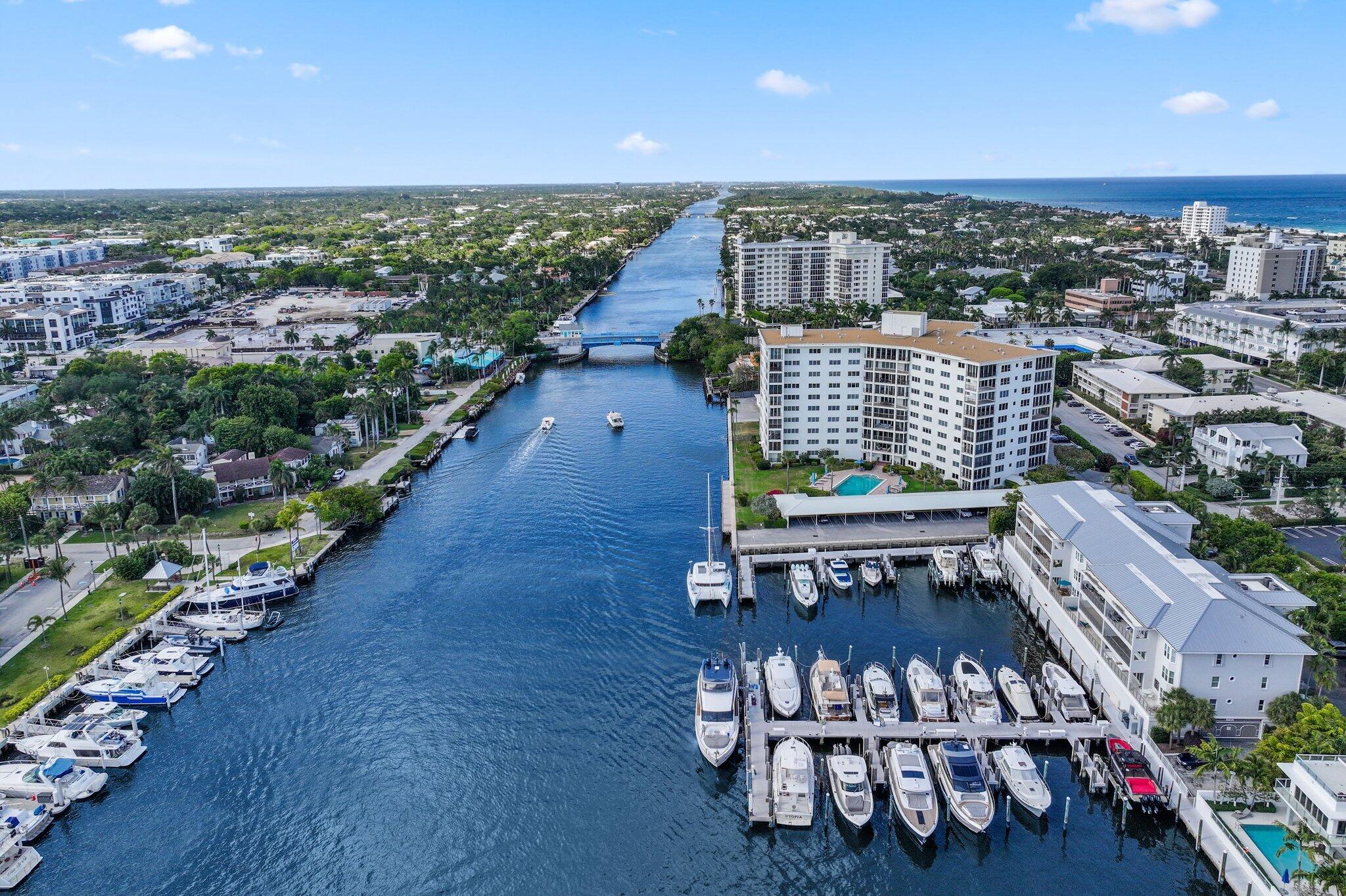 100 Mac Farlane Drive, Unit 3D Delray Beach, FL 33483 - Photo 48 of 57 a view of a balcony with wooden floor