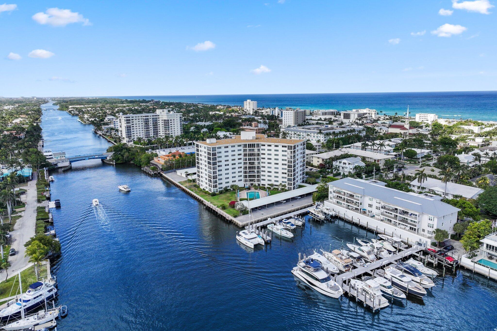 100 Mac Farlane Drive, Unit 3D Delray Beach, FL 33483 - Photo 49 of 57 an aerial view of a city