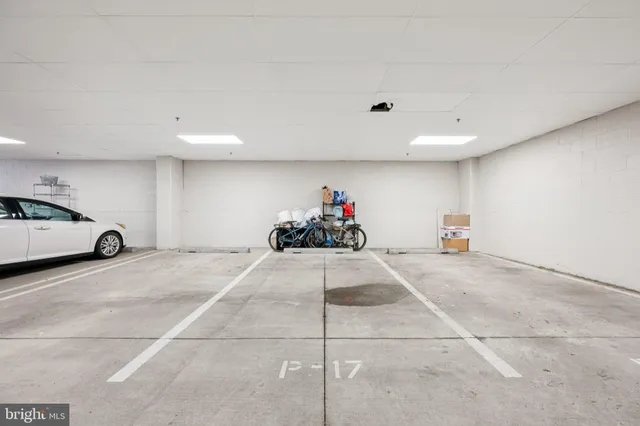 a front view of a building with street view