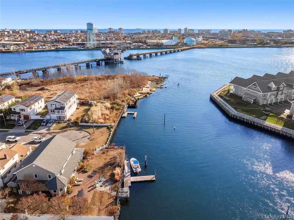 4 Quebec Road Island Park, NY 11558 - Photo 19 of 24 an aerial view of a house with a lake view