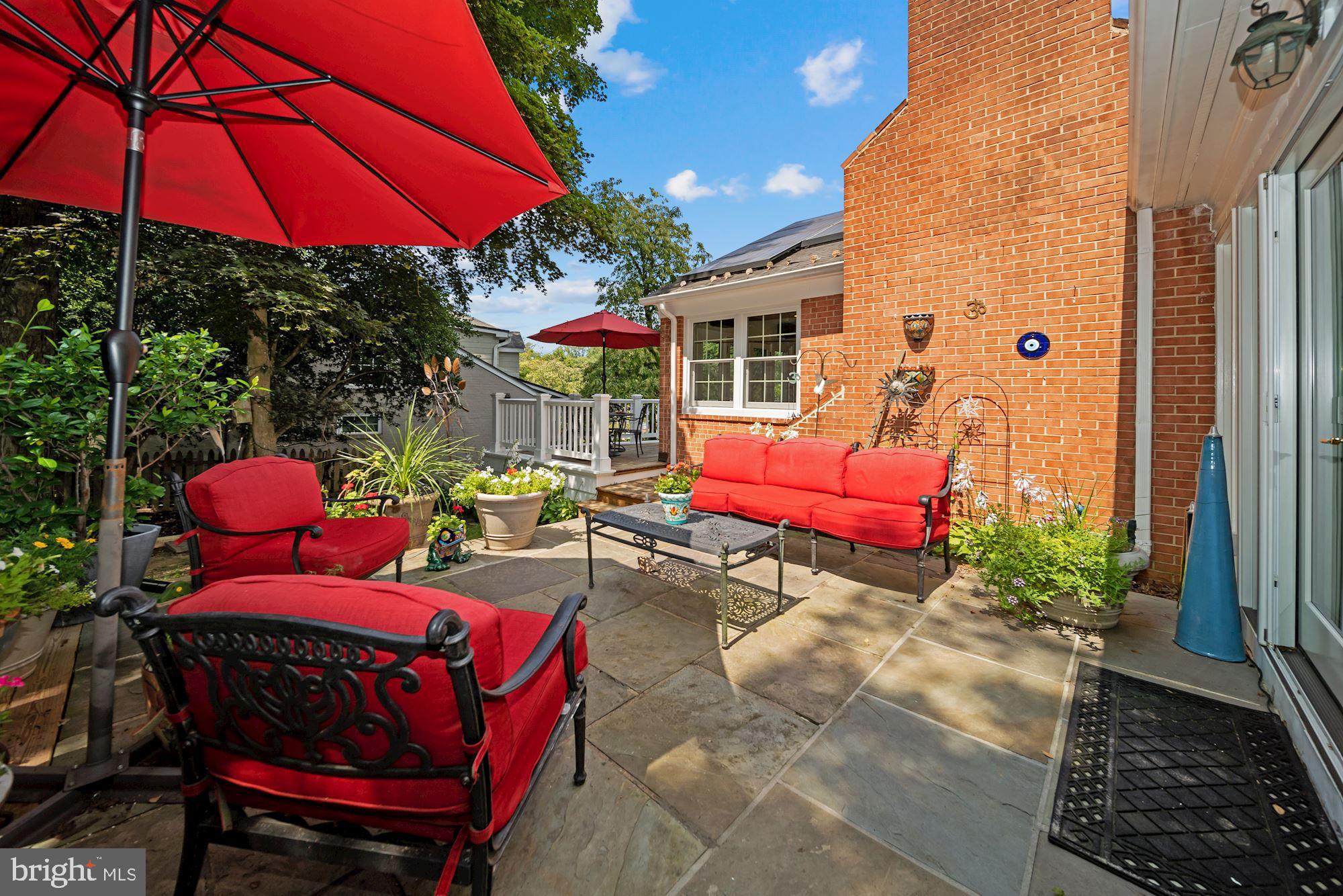 6002 Winnebago Road Bethesda, MD 20816 - Photo 41 of 54 Lovely private area for entertaining