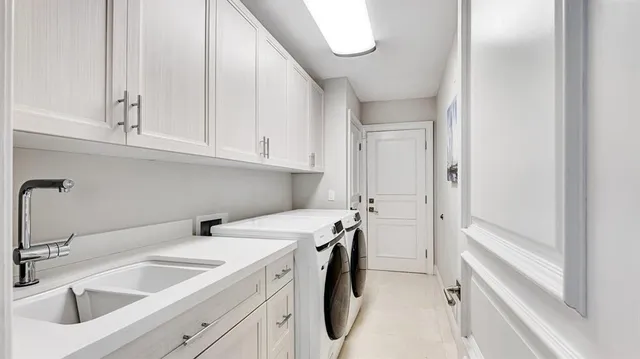 a swimming pool with outdoor seating and yard