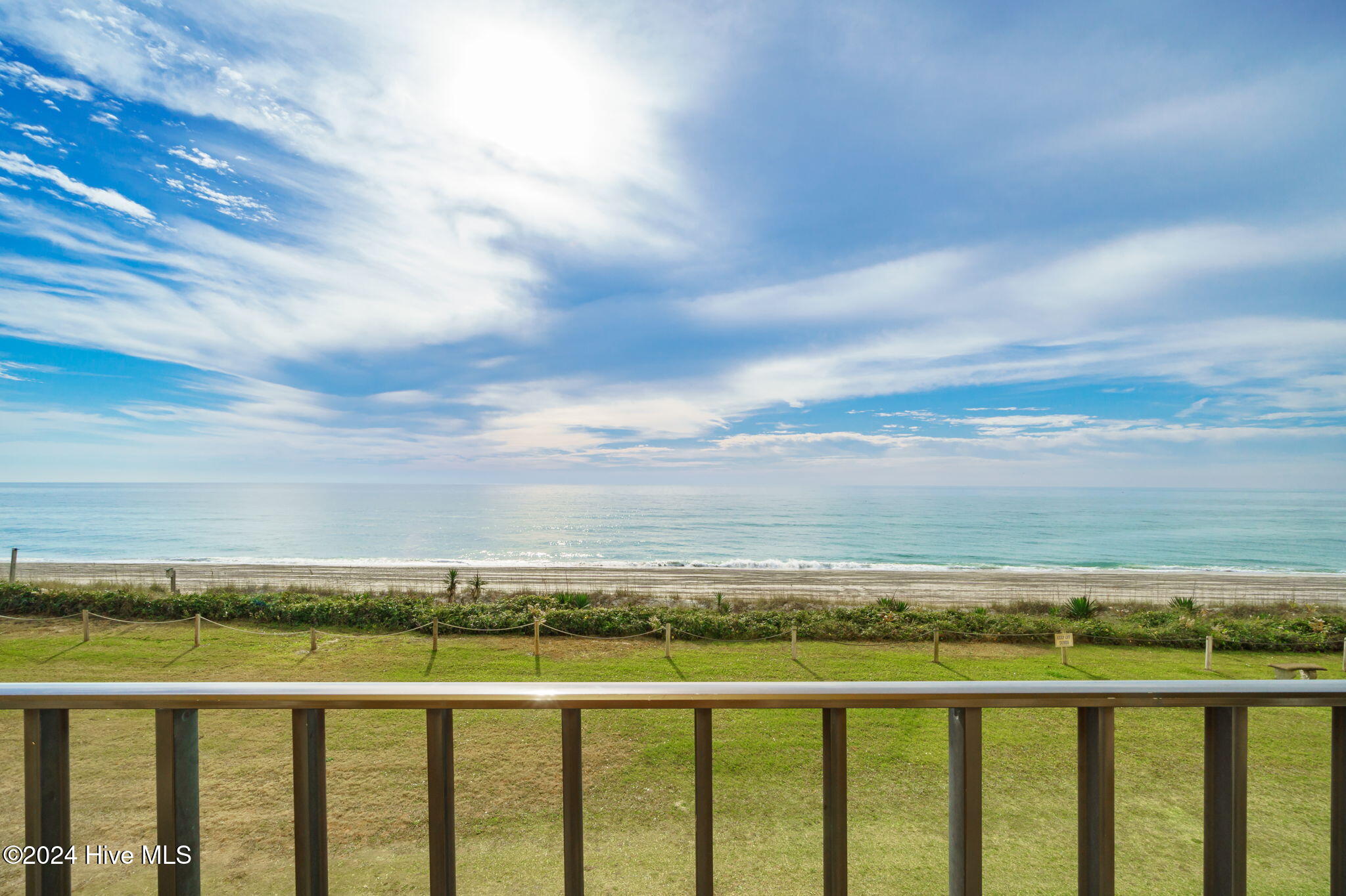 1505 Salter Path Road, Unit 203 A SUMMER WINDS Atlantic Beach, NC 28512 - Photo 12 of 42 Epic views from covered porch