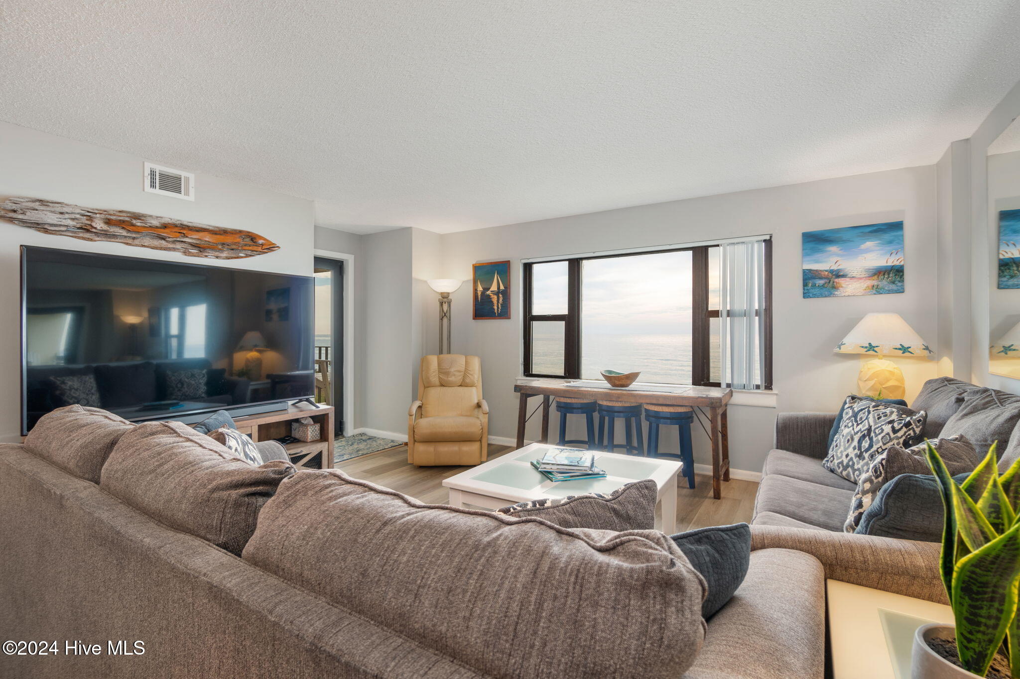 1505 Salter Path Road, Unit 203 A SUMMER WINDS Atlantic Beach, NC 28512 - Photo 13 of 42 Open concept living space