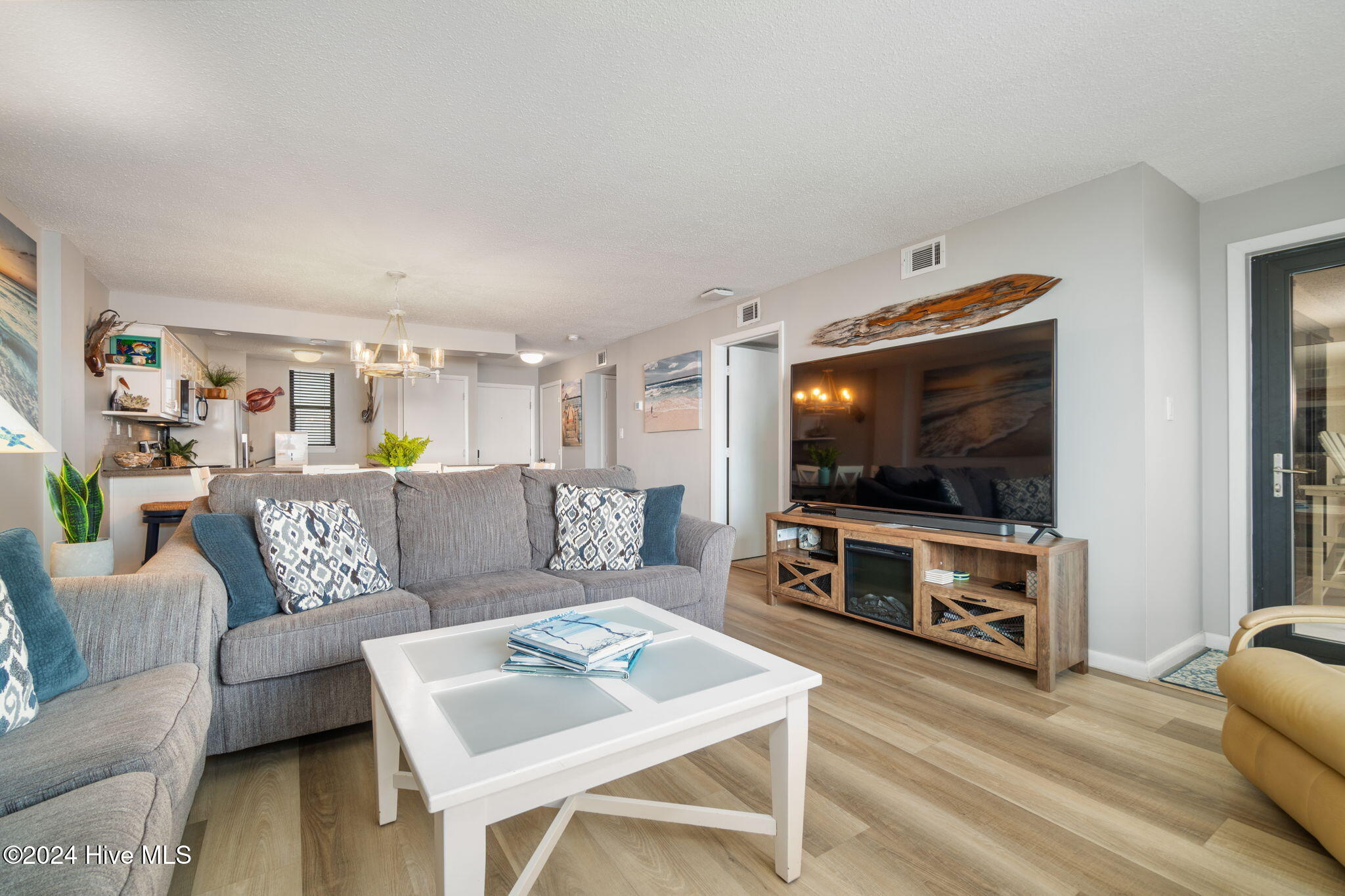 1505 Salter Path Road, Unit 203 A SUMMER WINDS Atlantic Beach, NC 28512 - Photo 14 of 42 Open concept living space