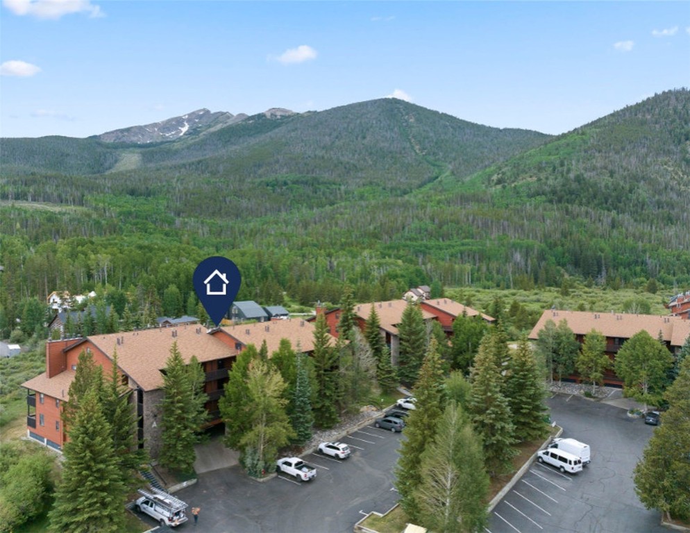 570 Bills Ranch Road, Unit 325 Frisco, CO 80443 - Photo 30 of 30 an aerial view of a house with a garden