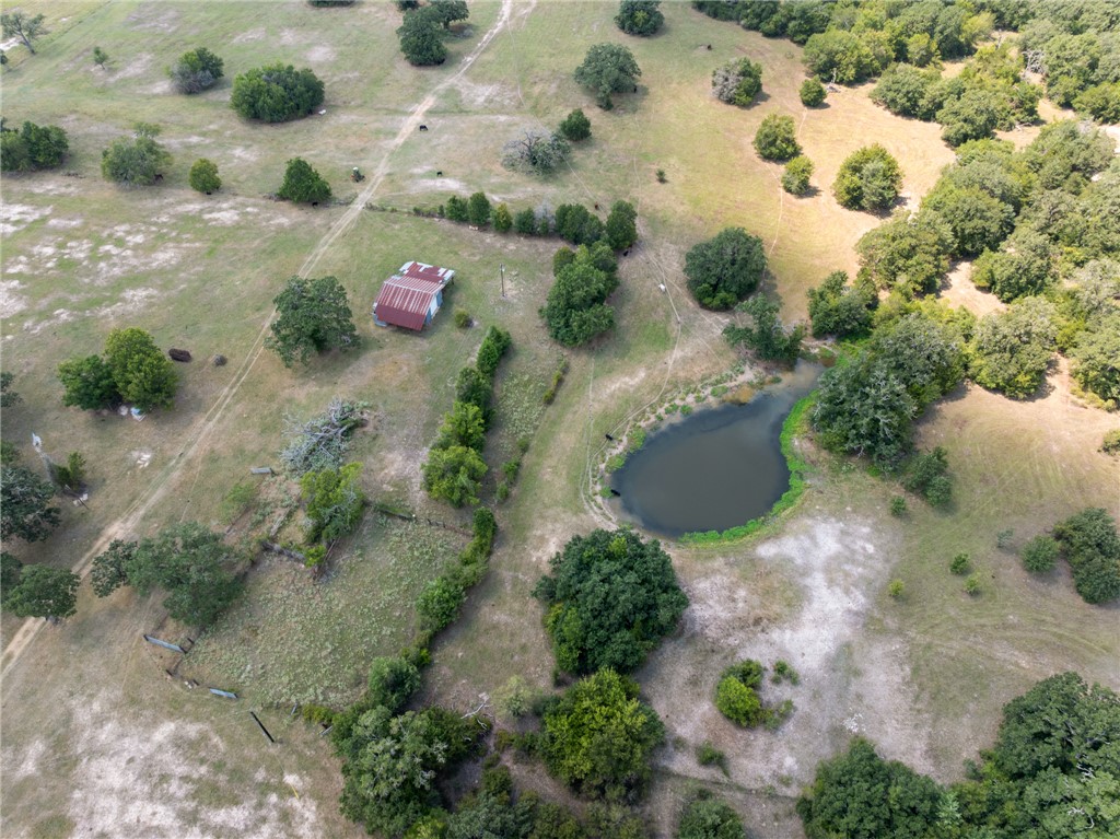 4796 Britten Road Bryan, TX 77807 - Photo 38 of 41 Aerial view of property's location featuring rural landscape and a large body of water