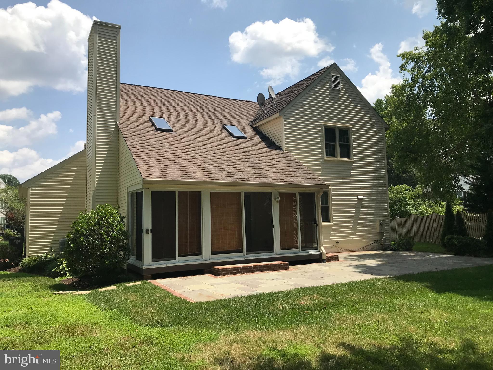 6606 Bestwicke Road, Unit NONE Burke, VA 22015 - Photo 15 of 17 Back of the house with sunroom