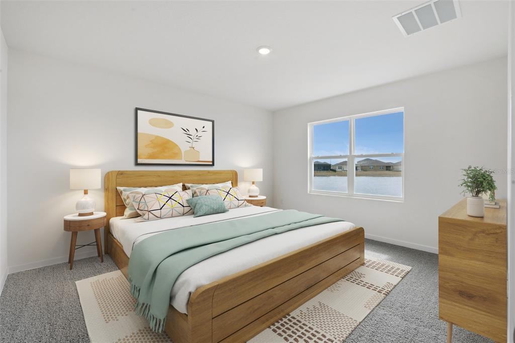 2123 Red Rock Road New Smyrna Beach, FL 32168 - Photo 6 of 14 a bedroom with a bed and a window