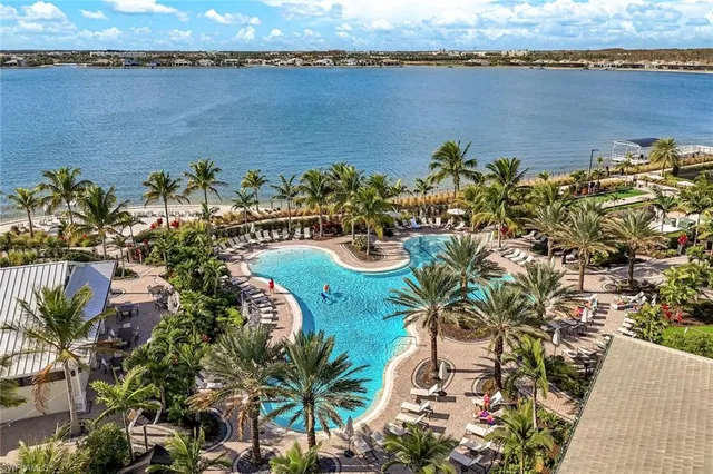 a view of a city from a balcony