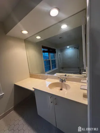 a view of a room with a balcony