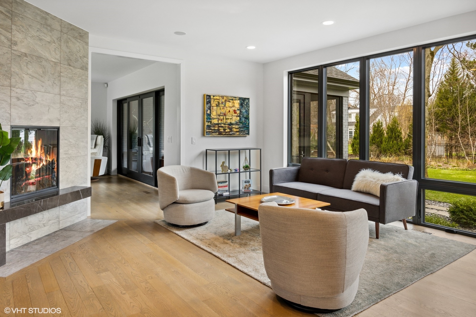 15 Longmeadow Road Winnetka, IL 60093 - Photo 11 of 71 a living room with furniture and a large window