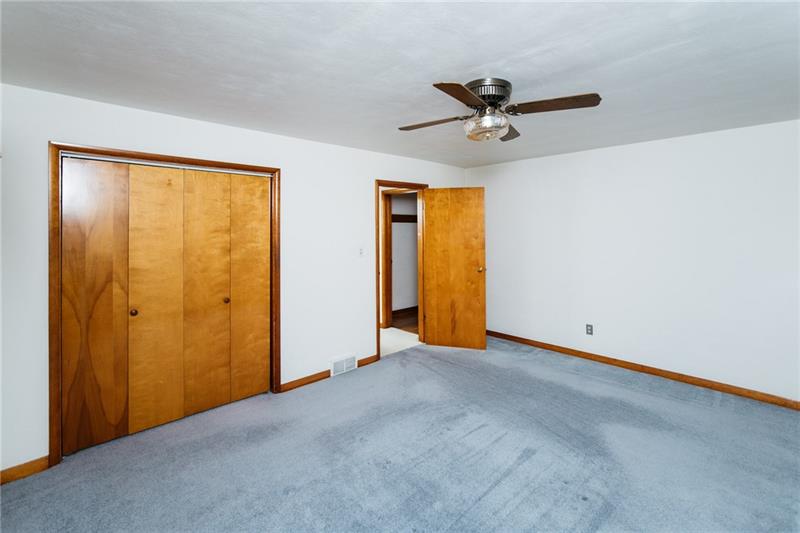 2011 Highway 130 Pleasant Unity, PA 15676 - Photo 11 of 25 15 x 13 Master bedroom. Generous size closet with additional walk-in closet just off master bedroom.