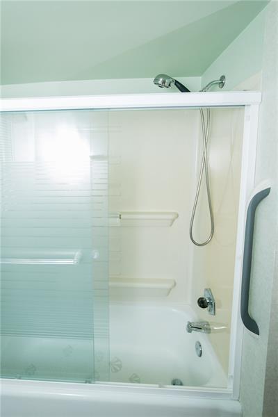 2011 Highway 130 Pleasant Unity, PA 15676 - Photo 10 of 25 Shower enclosure in main floor bathroom.