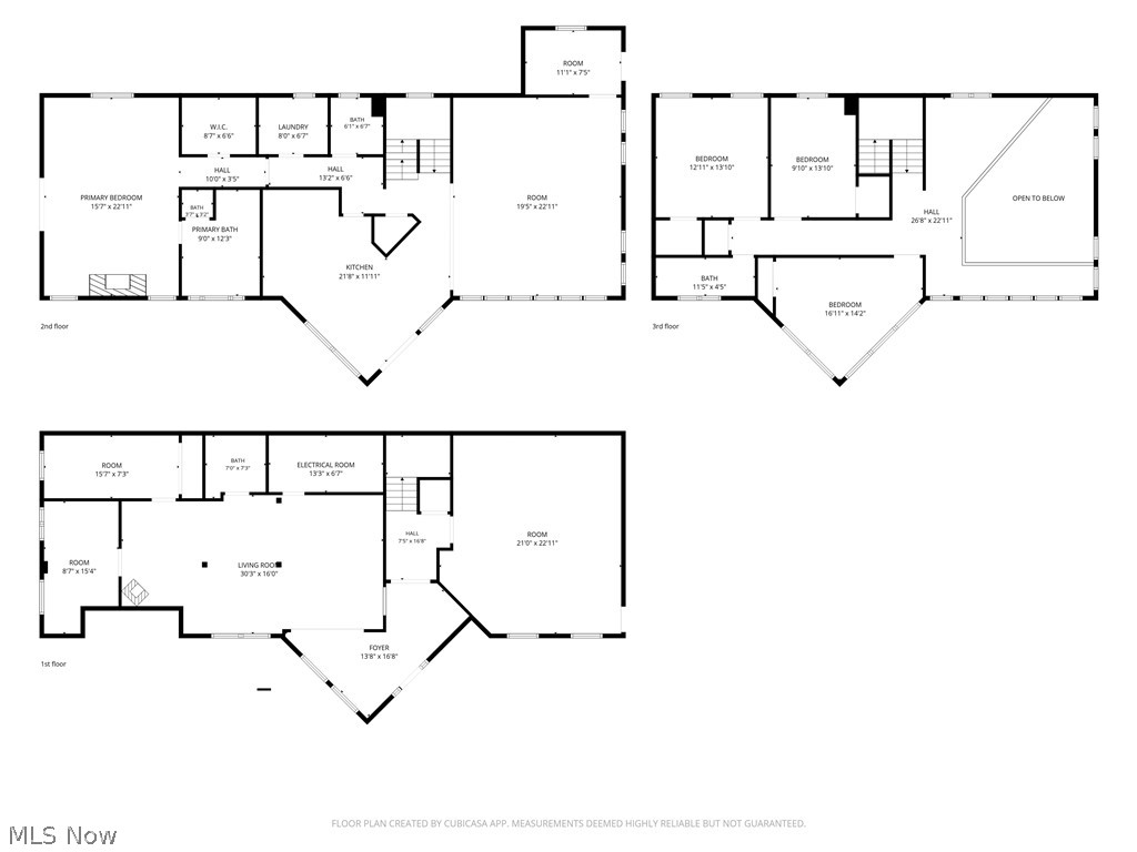 5234 Ribbon Road Southwest Bowerston, OH 44695 - Photo 50 of 50 Main - upper - lower floor plan